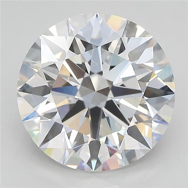 4.35ct E VVS2 Rare Carat Ideal Cut Round Lab Grown Diamond