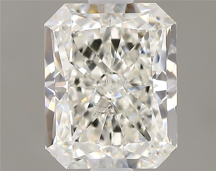 1.00ct I SI2 Rare Carat Ideal Cut Radiant Diamond