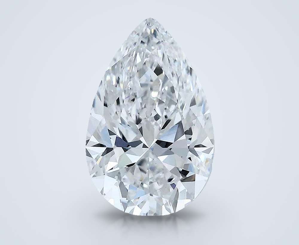 2.28 Carat Pear Lab Diamond