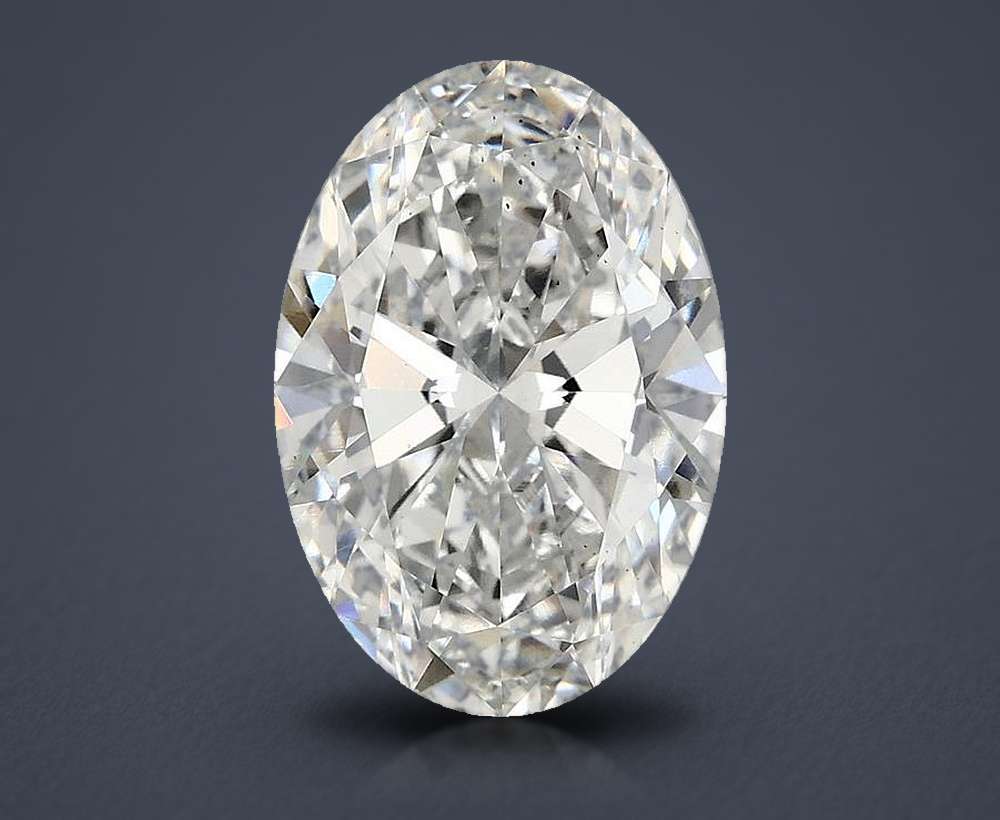 3.87 Carat Oval Lab Diamond