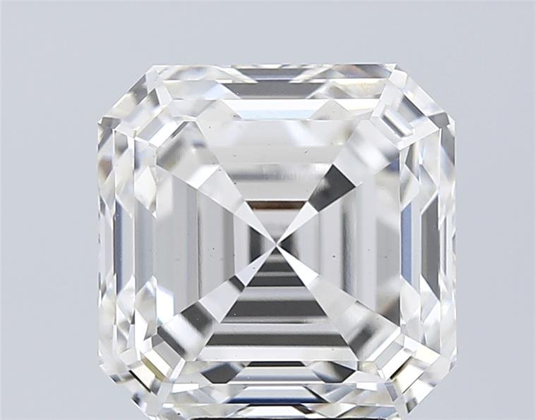 8.04ct F VS1 Very Good Cut Asscher Lab Grown Diamond