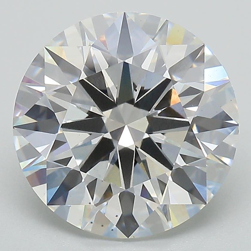 4.41ct F VS1 Rare Carat Ideal Cut Round Lab Grown Diamond