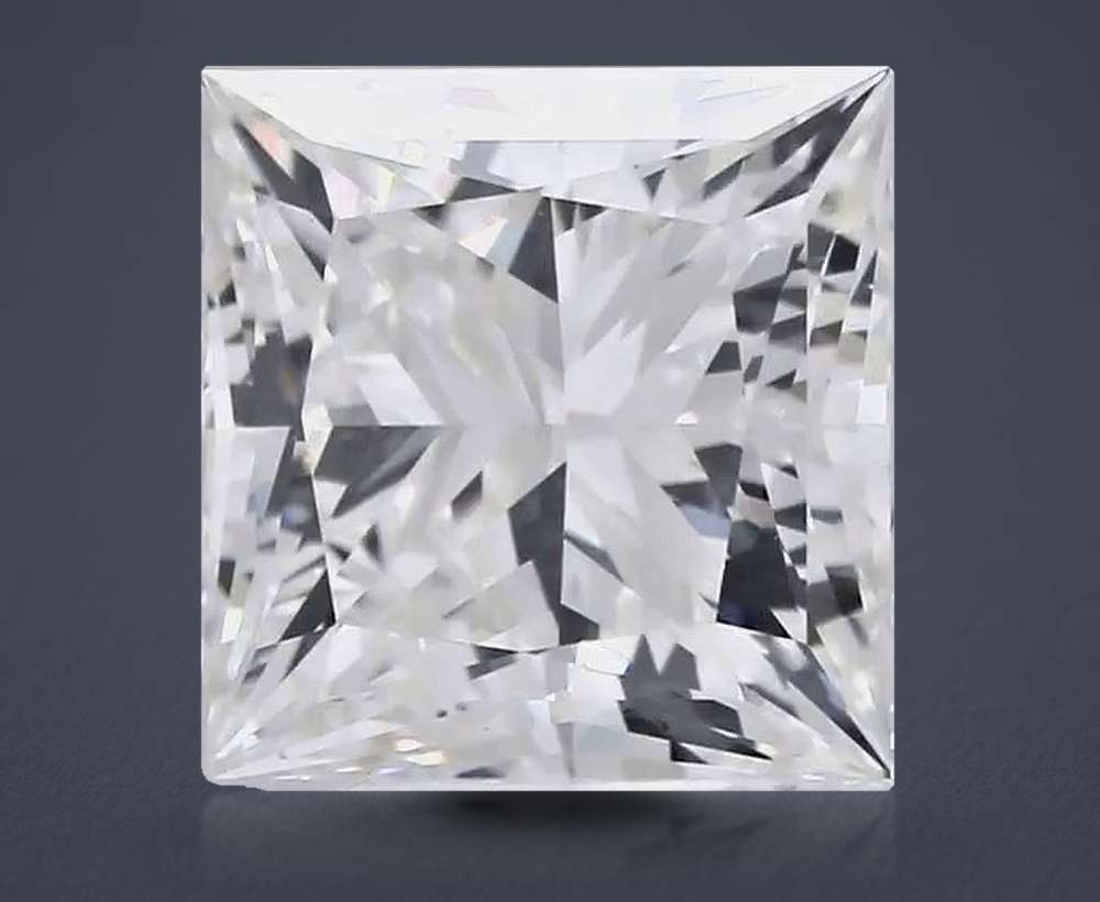 1.72 Carat Princess Lab Diamond