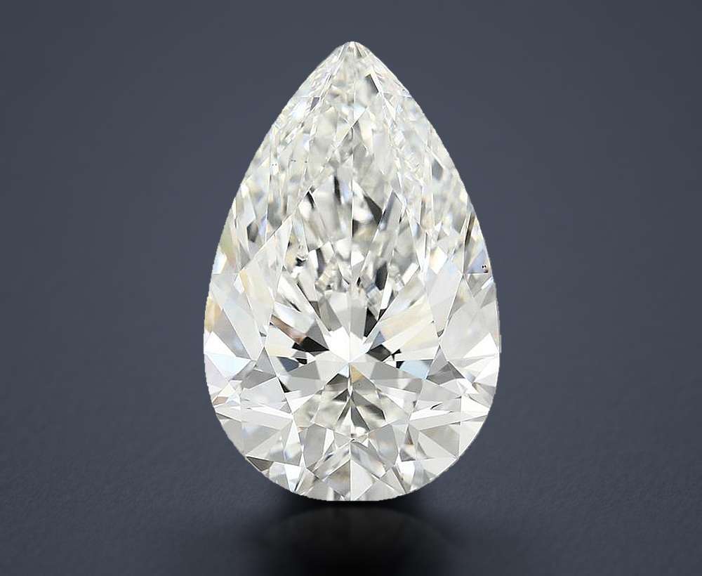 7.92 Carat Pear Lab Diamond