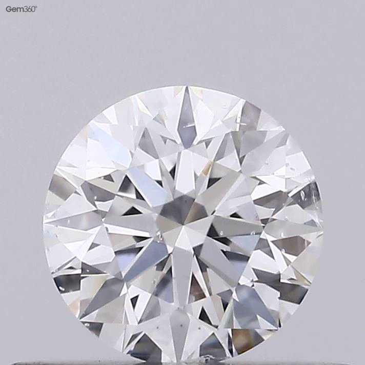 0.38ct D SI2 Rare Carat Ideal Cut Round Diamond