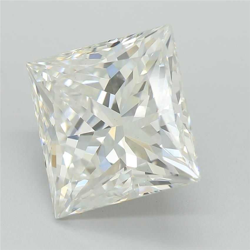 3.77ct F VS1 Rare Carat Ideal Cut Princess Lab Grown Diamond