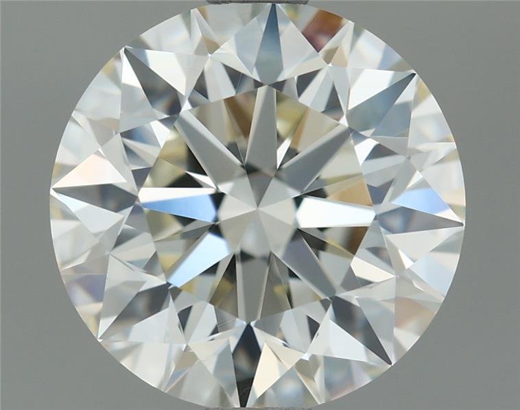 2.01ct J VVS1 Excellent Cut Round Diamond