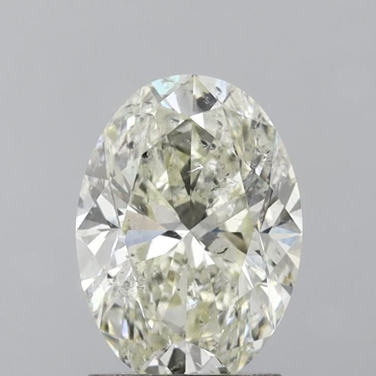 2.02ct K SI2 Very Good Cut Oval Diamond