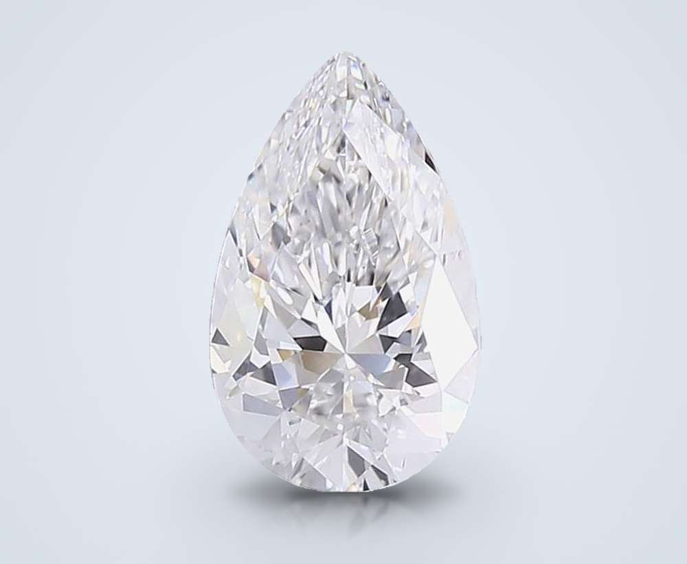 1.75 Carat Pear Lab Diamond