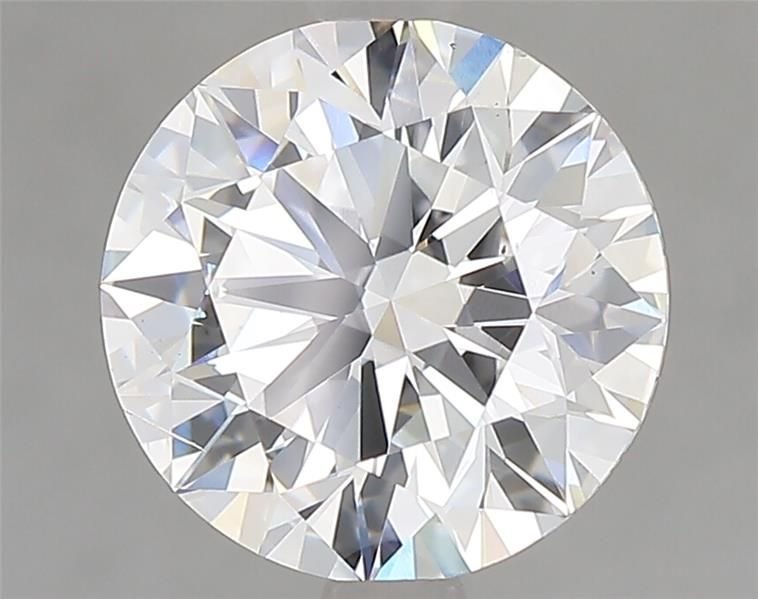 2.35ct E SI1 Rare Carat Ideal Cut Round Lab Grown Diamond