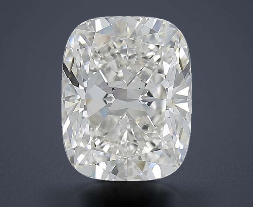3.50 Carat Cushion Natural Diamond