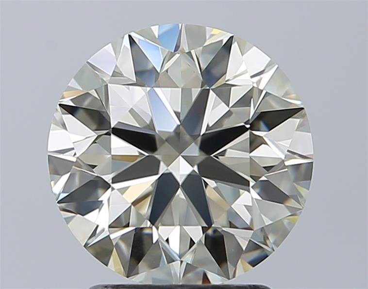 2.24ct K VVS1 Rare Carat Ideal Cut Round Diamond