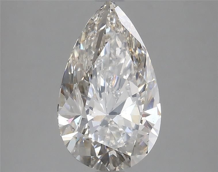 2.32ct H VS2 Rare Carat Ideal Cut Pear Lab Grown Diamond