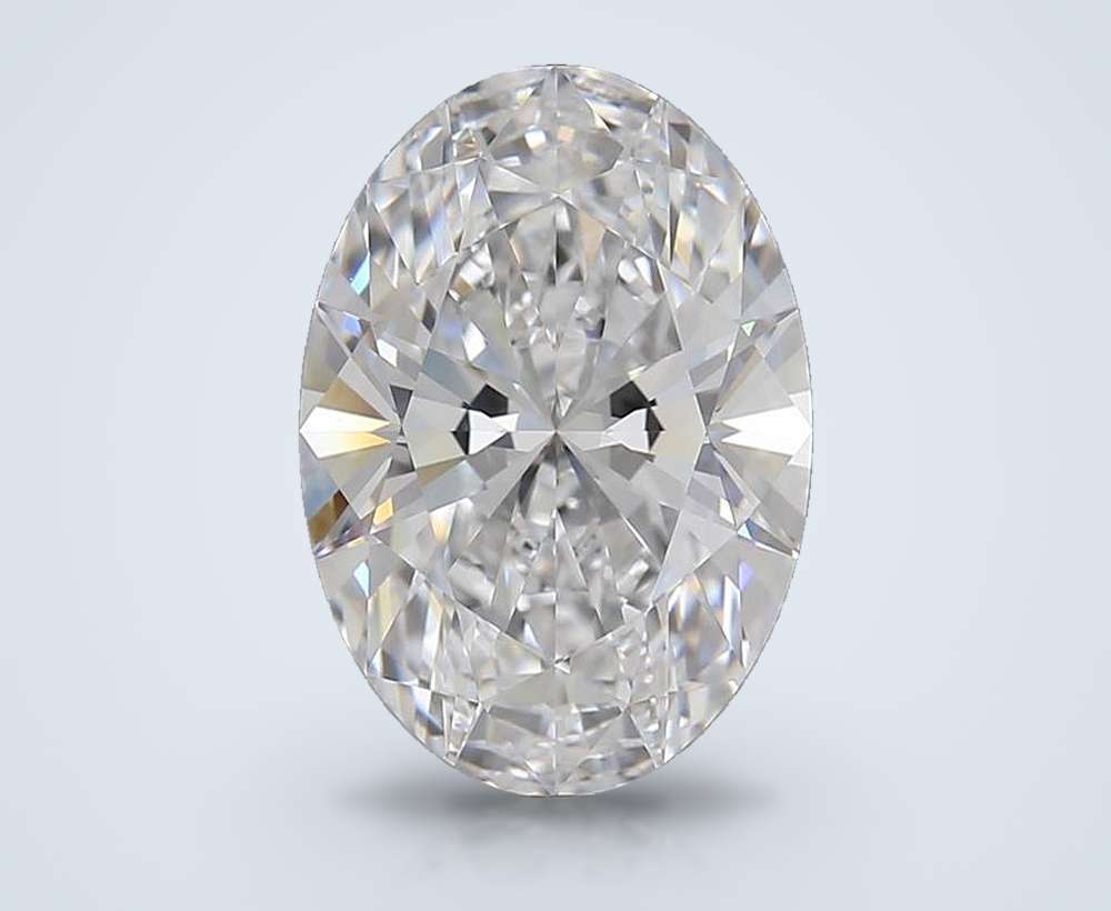 4.21 Carat Oval Lab Diamond