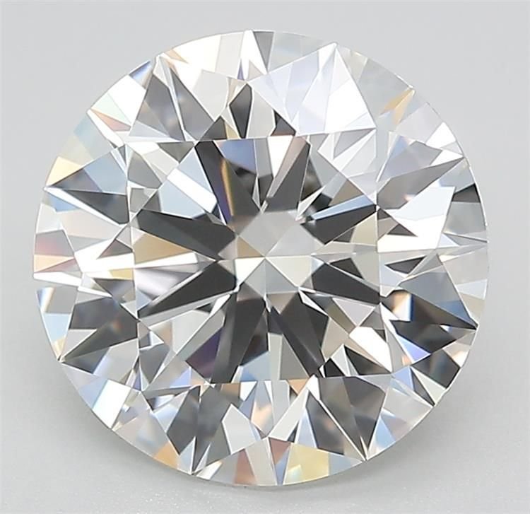 3.51ct F IF Rare Carat Ideal Cut Round Lab Grown Diamond