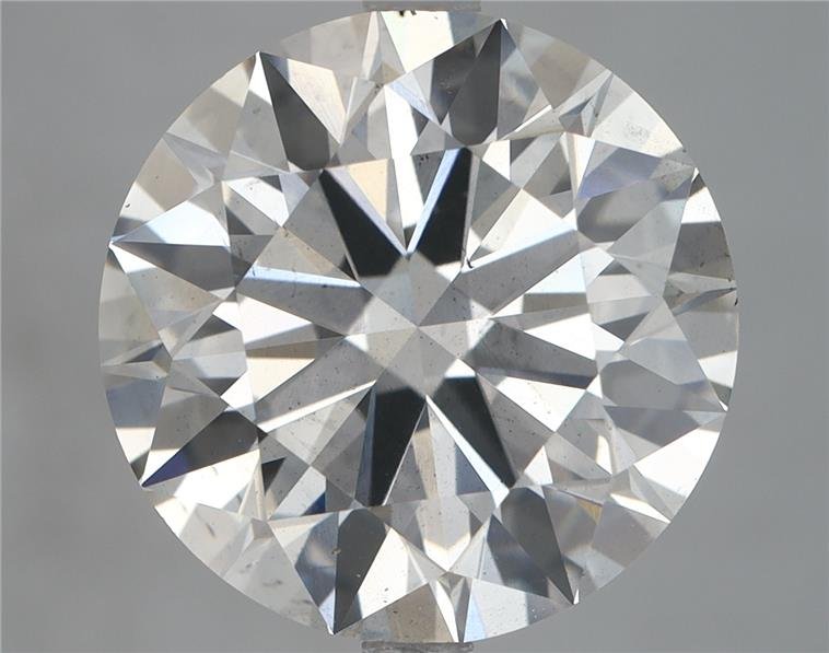 6.02ct I VS2 Rare Carat Ideal Cut Round Lab Grown Diamond