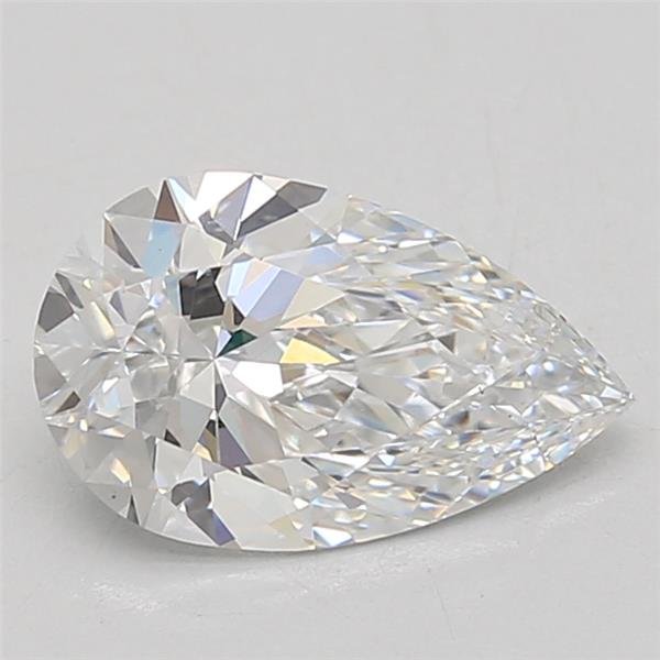 1.78ct D VS1 Rare Carat Ideal Cut Pear Lab Grown Diamond