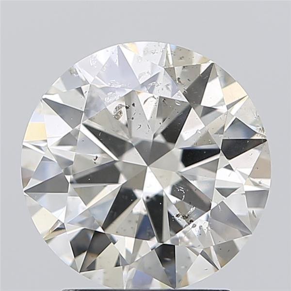 2.61ct J SI2 Excellent Cut Round Diamond