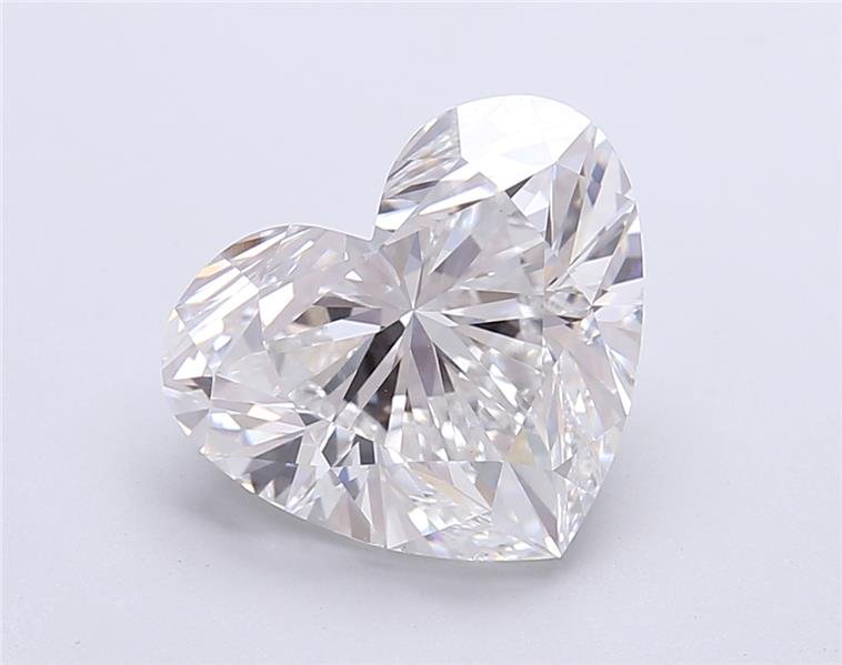 5.08ct E VS1 Rare Carat Ideal Cut Heart Lab Grown Diamond