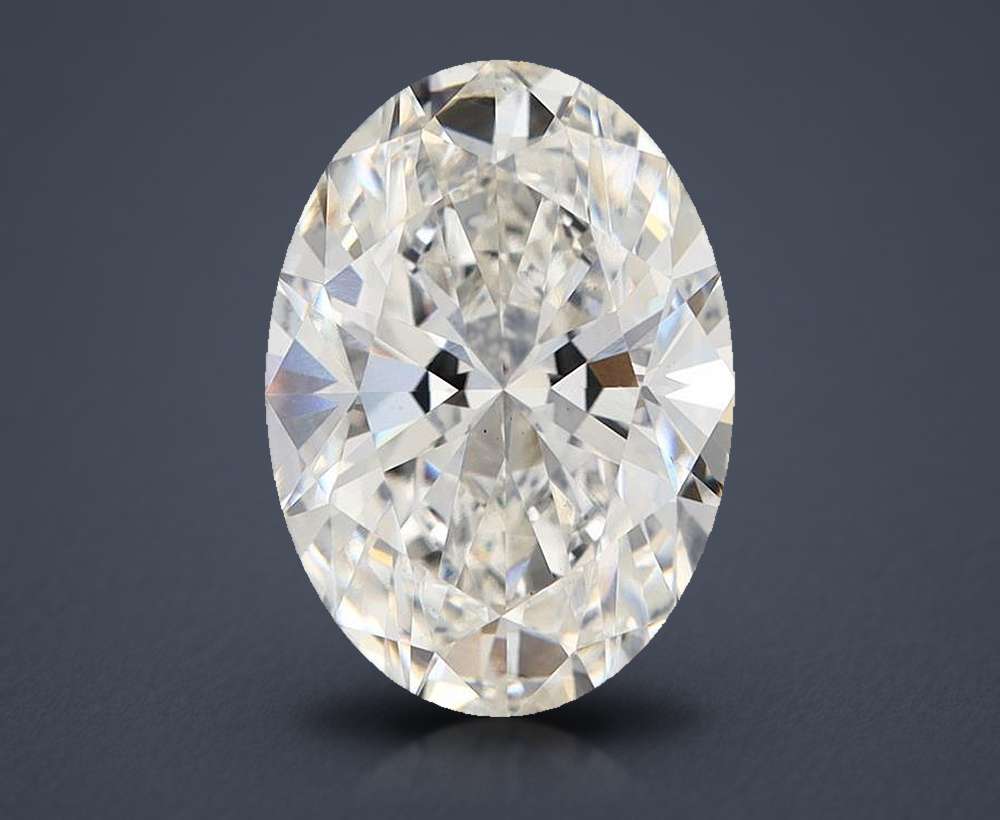 4.10 Carat Oval Lab Diamond