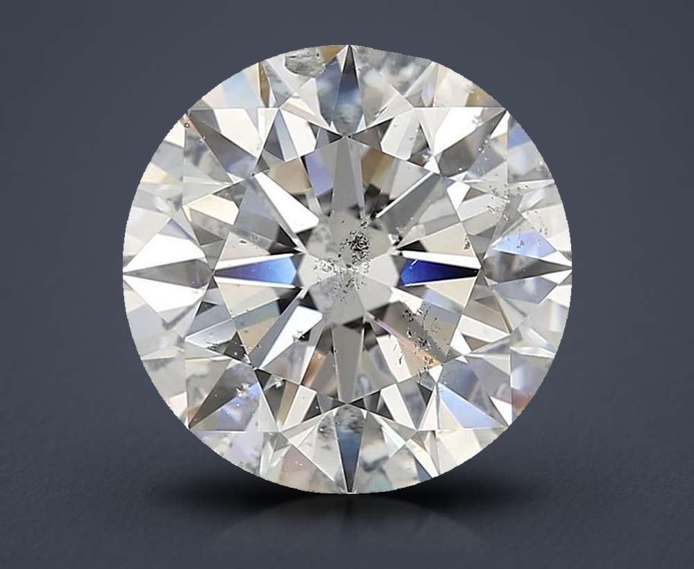 6.02 Carat Round Natural Diamond