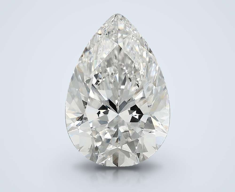 2.90 Carat Pear Lab Diamond