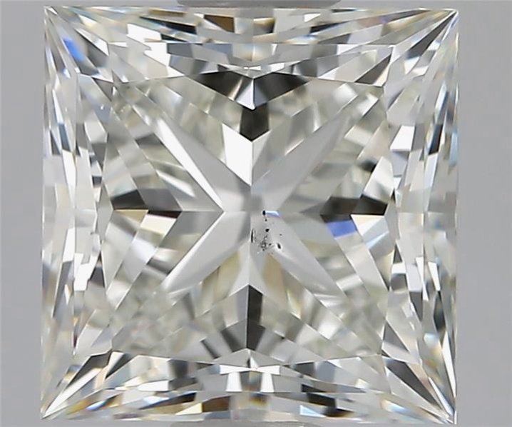 2.03ct I SI1 Rare Carat Ideal Cut Princess Diamond