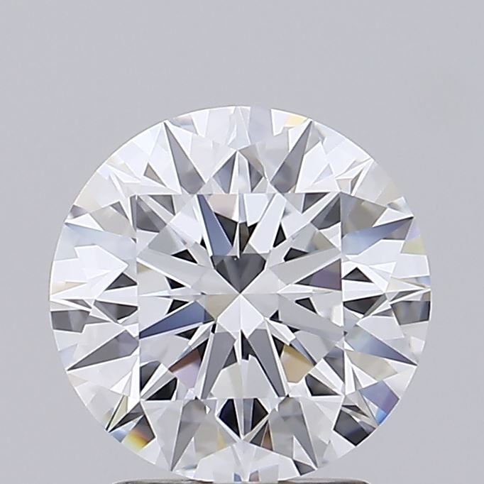 2.50ct F IF Excellent Cut Round Lab Grown Diamond