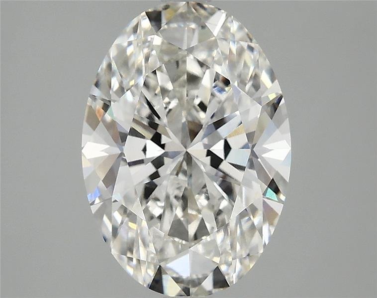3.09ct H VS1 Rare Carat Ideal Cut Oval Lab Grown Diamond