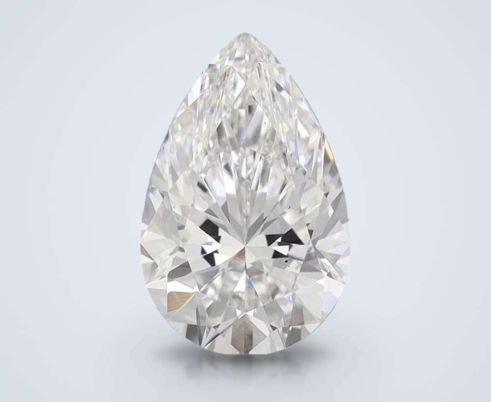 2.00 Carat Pear Lab Diamond