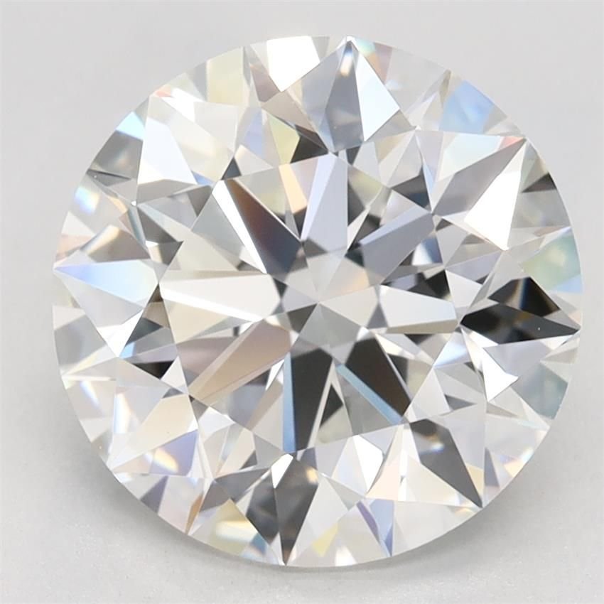 3.12ct G IF Rare Carat Ideal Cut Round Lab Grown Diamond