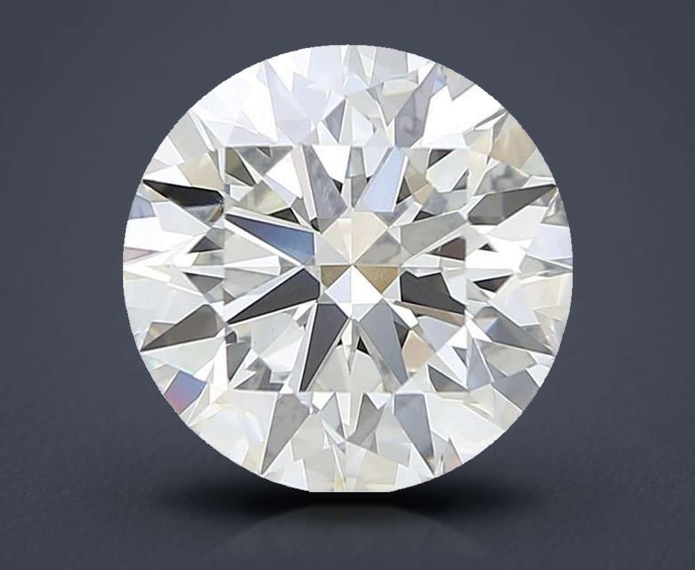 4.97 Carat Round Lab Diamond