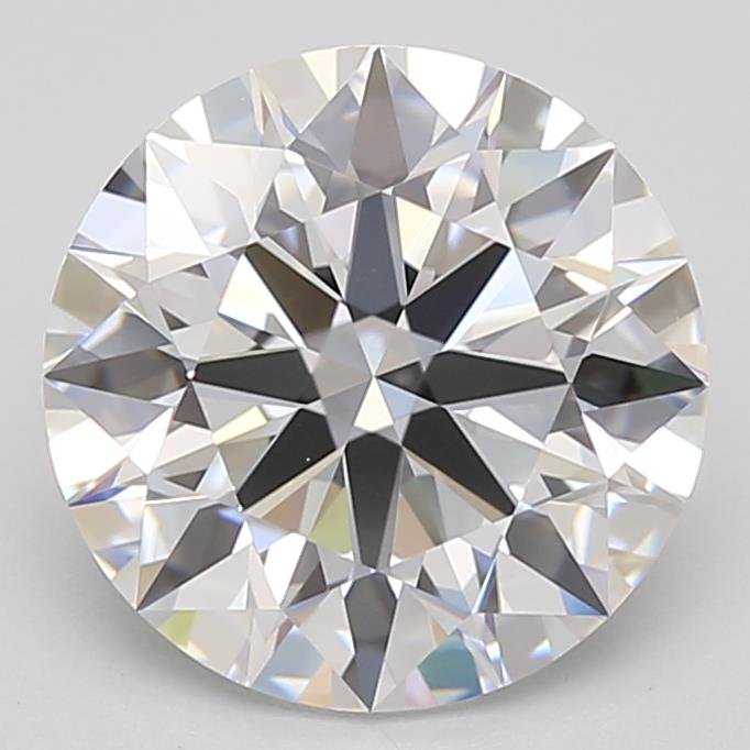 2.97ct D VS1 Rare Carat Ideal Cut Round Lab Grown Diamond