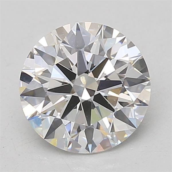 2.01ct E VS1 Rare Carat Ideal Cut Round Lab Grown Diamond