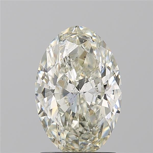 1.51ct K SI2 Rare Carat Ideal Cut Oval Diamond