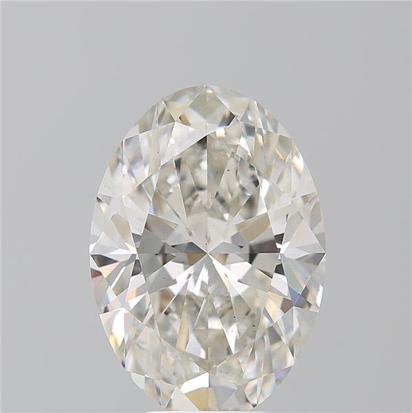 6.07ct H VS2 Rare Carat Ideal Cut Oval Lab Grown Diamond