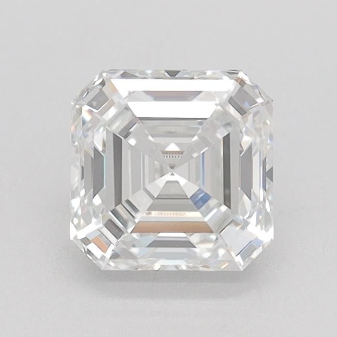 1.05ct F VVS2 Rare Carat Ideal Cut Asscher Lab Grown Diamond