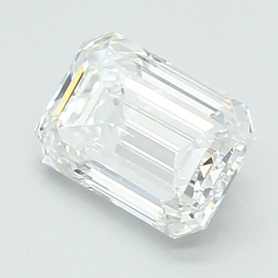 1.02ct D VVS1 Excellent Cut Emerald Lab Grown Diamond