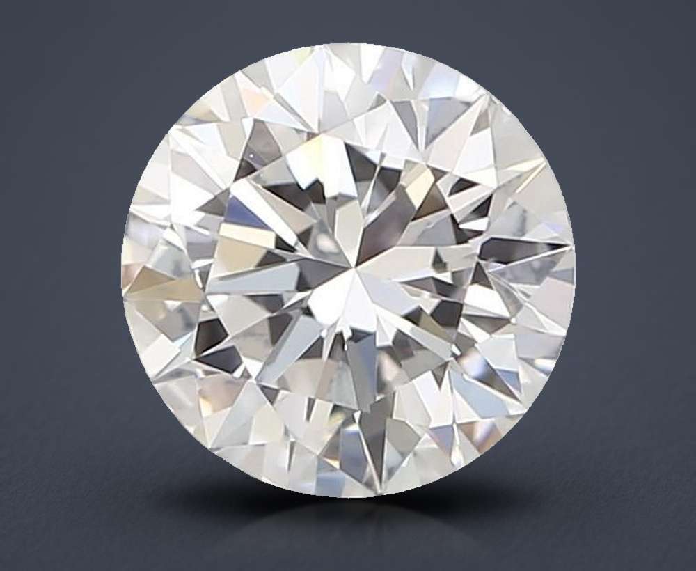 0.70 Carat Round Natural Diamond