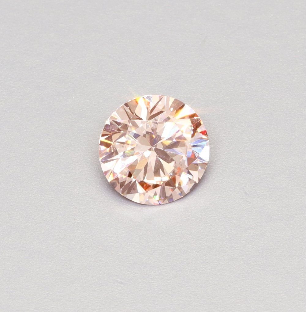 1.51 Ct. Fancy Intense Pink Round Lab Diamond