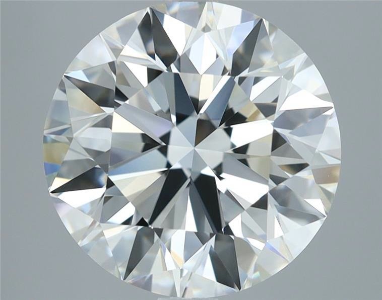 4.03ct H VVS1 Rare Carat Ideal Cut Round Diamond