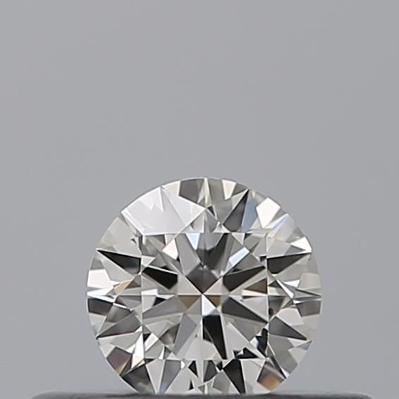 0.19ct H VVS1 Rare Carat Ideal Cut Round Diamond