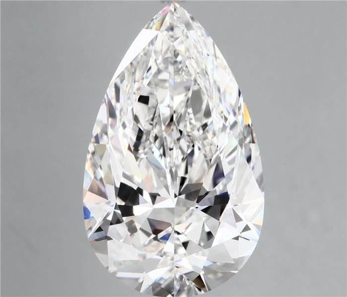 8.29ct E VVS1 Rare Carat Ideal Cut Pear Diamond