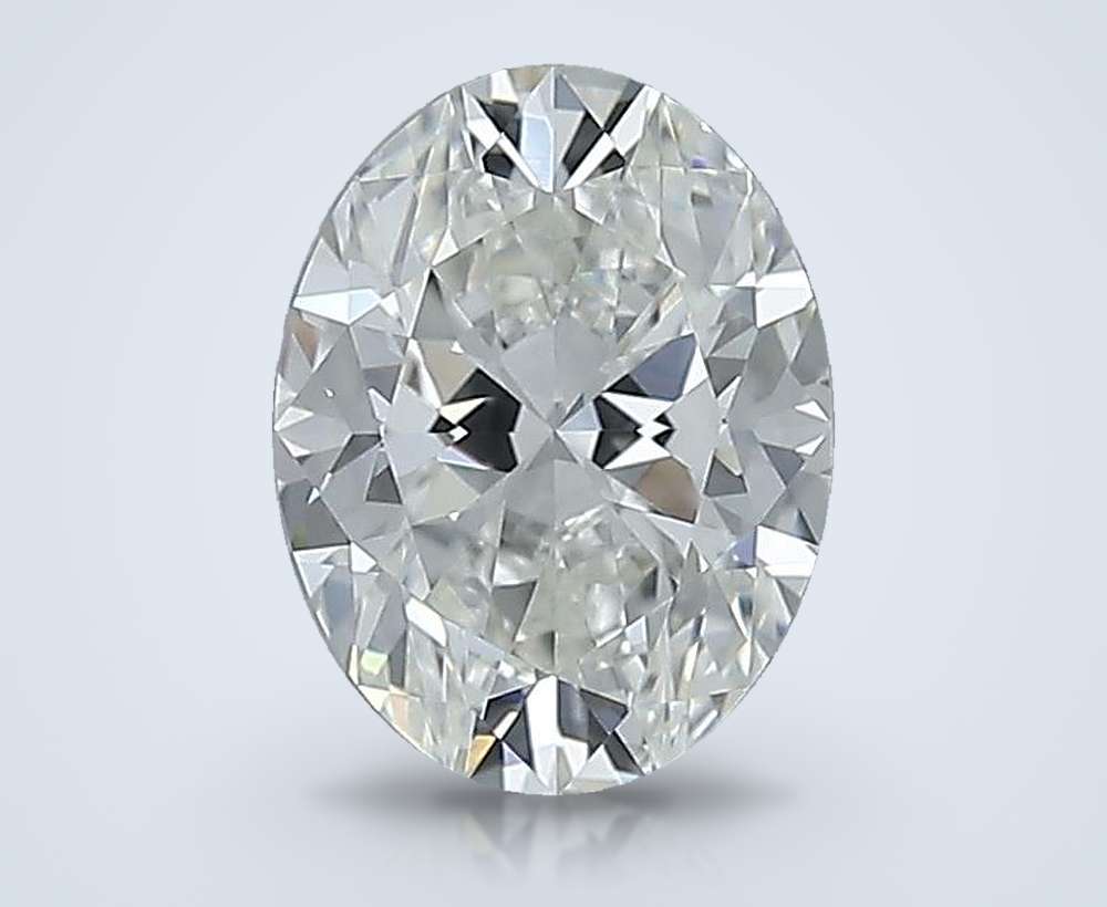 0.91 Carat Oval Natural Diamond