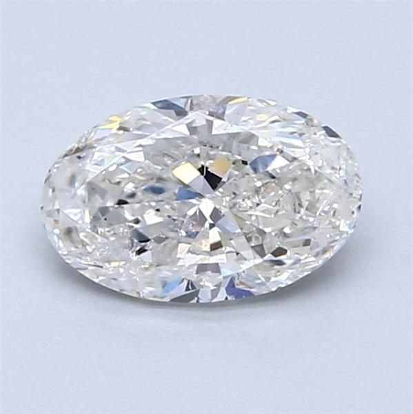 1.00ct F SI2 Rare Carat Ideal Cut Oval Diamond