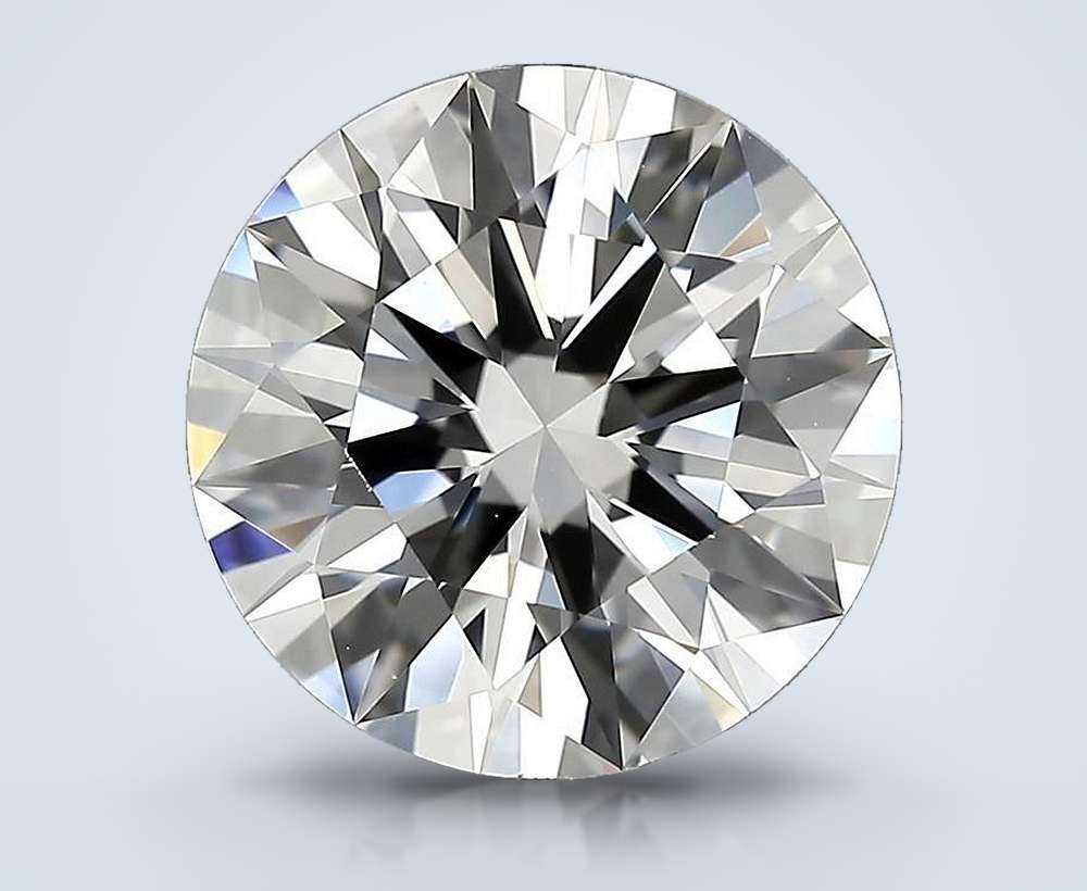4.02 Carat Round Natural Diamond