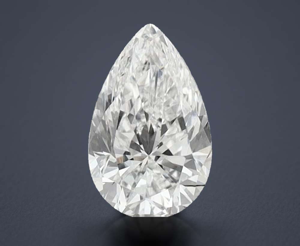 0.28 Carat Pear Lab Diamond