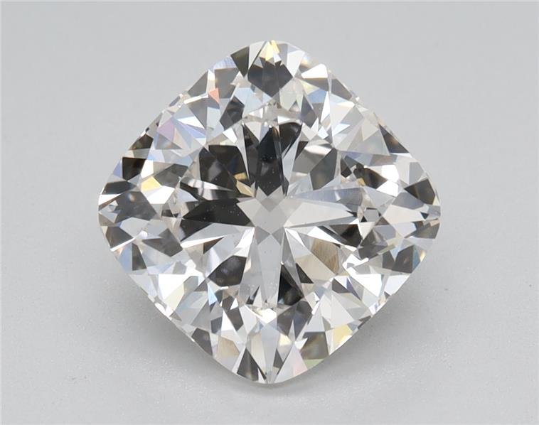 2.04ct H VVS2 Rare Carat Ideal Cut Cushion Lab Grown Diamond