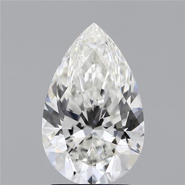 2.33ct H VS1 Rare Carat Ideal Cut Pear Lab Grown Diamond