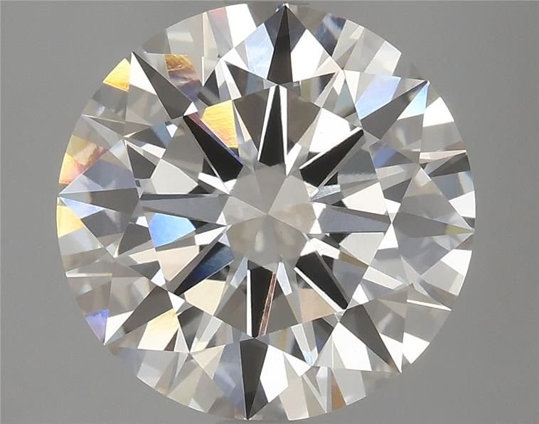 3.67ct G VVS2 Rare Carat Ideal Cut Round Lab Grown Diamond